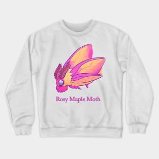 Rosy Maple Moth! Crewneck Sweatshirt